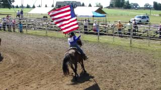 preview picture of video 'Grand Entry ~ Hartsville, SC Rodeo ~ Junior High'