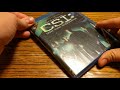 Unbox Everything CSI Season One Blu Ray