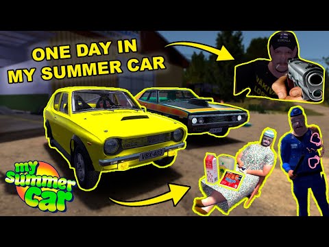 WHAT I DID?! One DAY WITH ME in PERAJARVI! | My Summer Car #35