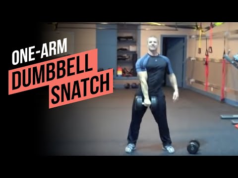 One Arm Dumbbell Snatch