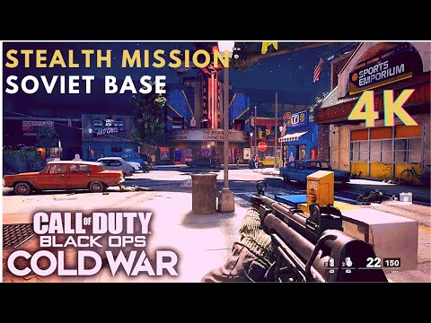 Call of Duty Black Ops Cold War Stealth Soviet Base Mission/ Redlight Greenlight
