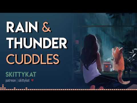 Rainy ASMR || Lay Your Head on My Lap... [Whispers] [Scritchies ...