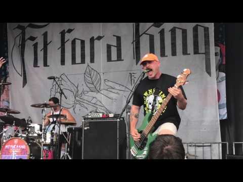 Fit For A King - Shadows & Echoes live at Vans Warped Tour 2017 Tuck hat flips!