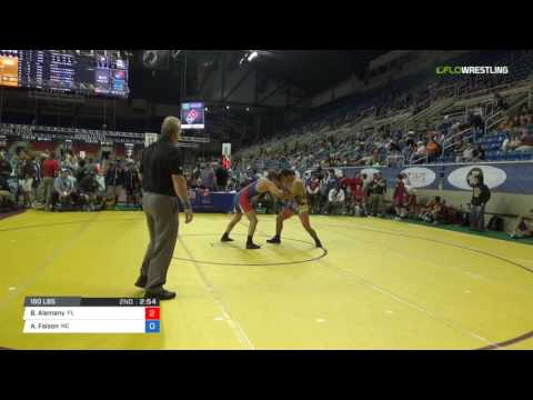 Junior GR 160 Round of 128 - Brandon Alemany (FL) vs. Alexander Faison (NC)