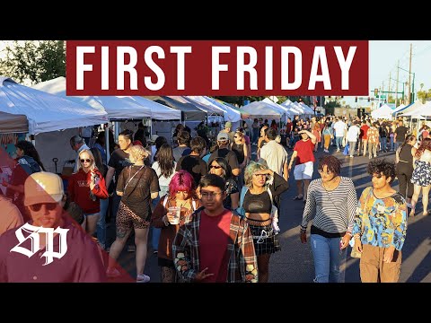 Video: Creative Expression Thrives During First Friday - The Arizona State Press