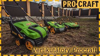 El. vertikutátor Procraft PSC320