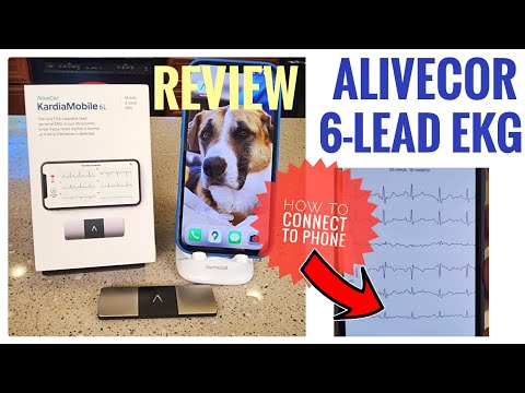 Case Compatible with KardiaMobile 6-Lead/for 1-Lead/for KardiaMobile 6L Max Personal EKG Monitor, Heart Rate Moitor Storage Holder -Black+Grey Zipper video review thumbnail
