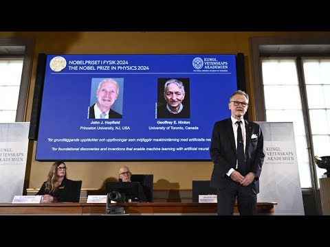 Video Thumbnail: KI-Wegbereiter erhalten Nobelpreis für Physik 2024