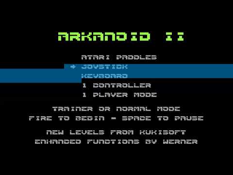 ARCANOID ARKANOID II SPECIAL VERSION PROBLEM ATARI 8BIT XL XE 400 800 600 1200