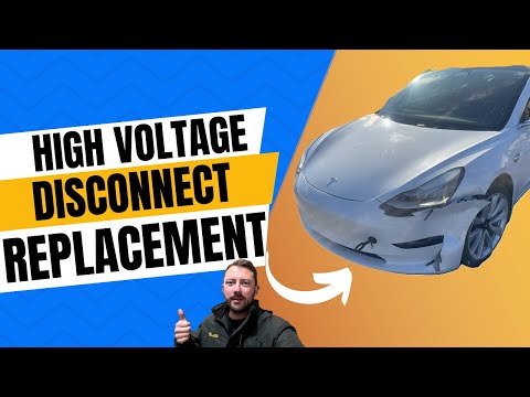 2019 Tesla Model 3 Rebuild - Part 2 | High Voltage Pyro Fuse Replacement