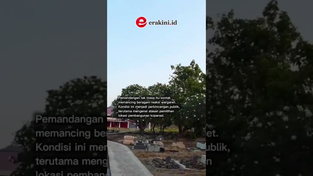 Viral! Lokasi Kopdes Merah Putih Dekat Kuburan