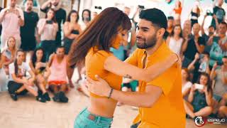 Romeo Santos, Frank Reyes - Payasos Utopia / Marco y Sara style - bachata workshop 2019
