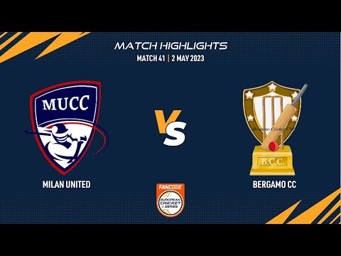 Match 41 - MU vs BCC | Highlights | FanCode ECS Milan | 02 May 2023 | ECS23.278