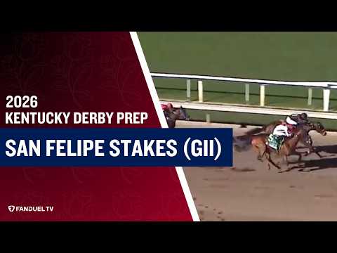 2026 $200,000 San Felipe Stakes (G2) at Santa Anita Park