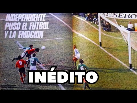 INÉDITO FERRO 0-1 INDEPENDIENTE Liguilla 1987 Recorrido x Semifinales IDA