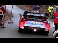 WRC Rallye Monte Carlo 2025 - Shakedown -  START SOUND AND WARM UP