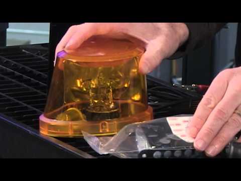 Code 3 DashLaser Single Flash Halogen Beacon
