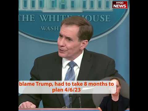 Blame Trump, Had To Take 8 Months To Plan