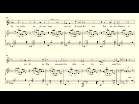 Ganymed - Schubert - accompaniment in F Major