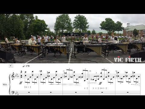 2015 Cadets Front Ensemble - LEARN THE MUSIC to "Waltz"
