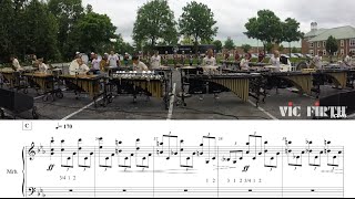 2015 Cadets Front Ensemble - LEARN THE MUSIC to &quot;Waltz&quot;
