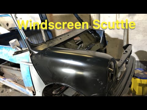 Classic Mini Pickup Restoration Ep17 - Windscreen Scuttle
