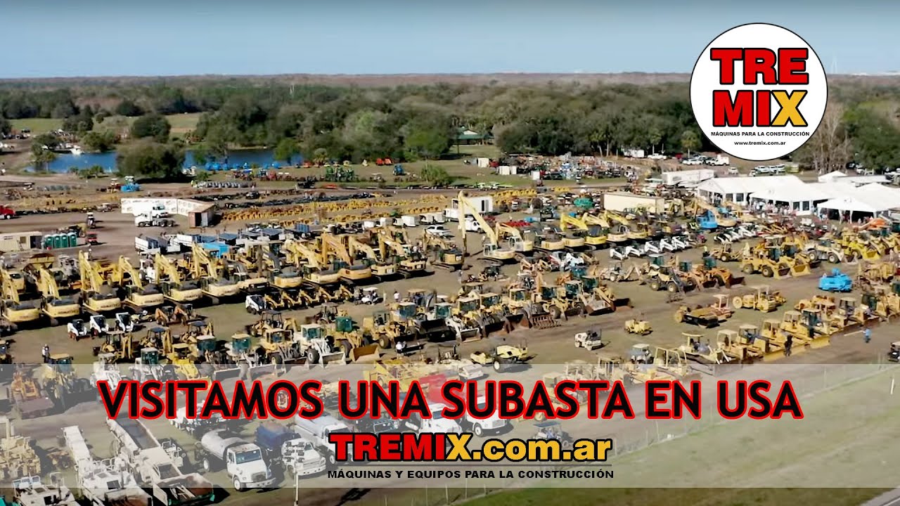 Visitamos una Subasta de Máquinas en Estados Unidos