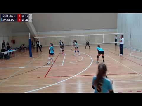 31.10.2021., PH MALA ODBOJKA, ZA 11. MJESTO, ŽOK BILJE - OK NEBO