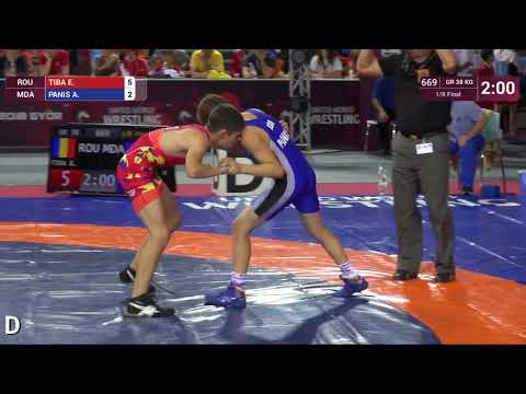 1/8 GR - 38 kg: E. TIBA (ROU) v. A. PANIS (MDA)
