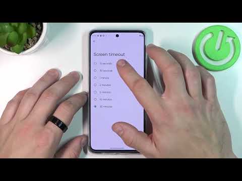 MOTOROLA Moto G72 - How To Find And Manage Display Settings