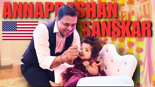 Annaprashan Sanskar | Rice ceremony vlog| Half Birthday Celebration| 6th Month| IndianmominUSA_Vlogs