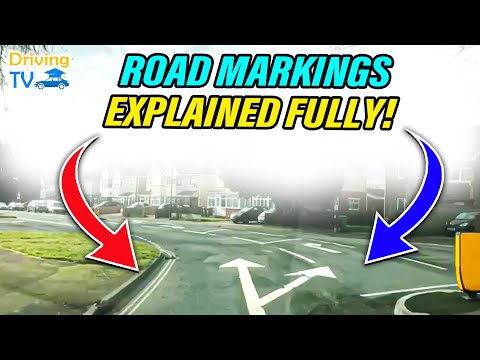 ROAD MARKINGS IN THE UK | Full Explanation!