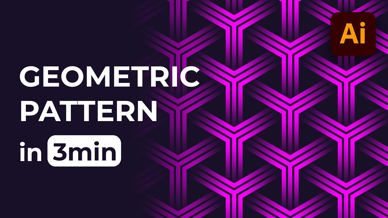 Adobe Illustrator | Vector Geometric Pattern | Quick Tutorial