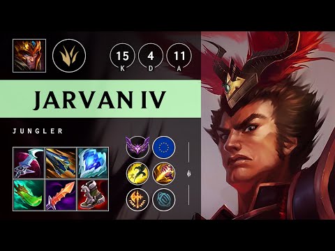 Jarvan IV Jungle vs Xin Zhao: Godlike - EUW Master Patch 14.16