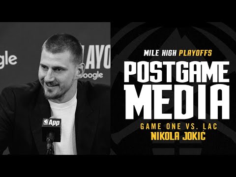 Nikola Jokić Postgame Press Conference vs. LA Clippers 🎙️ Round 1 Game 1 | 2025 NBA Playoffs