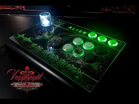 KROM KUMITE ALIEN CUSTOM (Vampiremul Arcade Sticks)