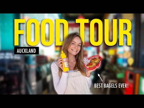 BEST FOOD in Auckland New Zealand | A walkable FOOD TOUR