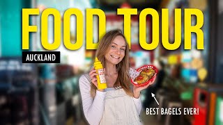 BEST FOOD in Auckland New Zealand | A walkable FOOD TOUR
