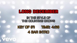 Counting Crows - Hangin&#39; Around (Karaoke)