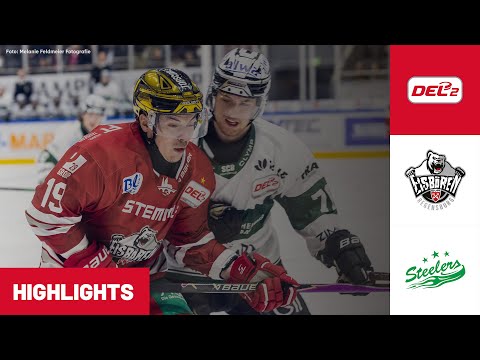 DEL2: Eisbären Regensburg vs. Bietigheim Steelers | Highlights - Matchday 8