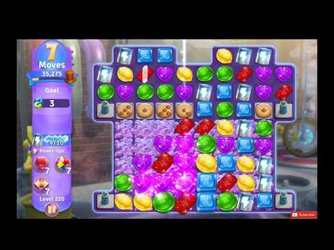 Wonka's World of Candy Level 220 NO BOOSTERS - A S GAMING