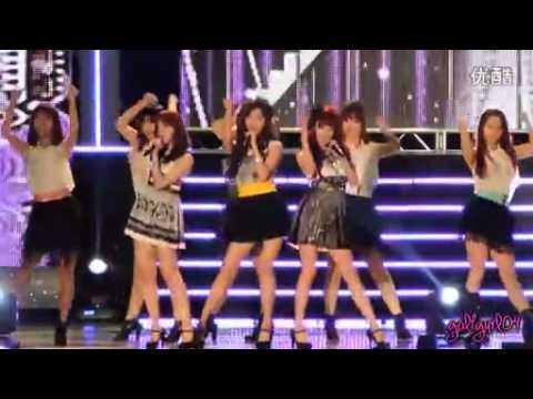 饭拍120620 顺天湾公演 少女时代TaeTiSeo talkTwinkle