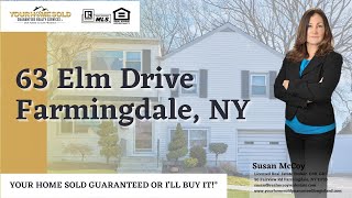 JUST LISTED: 63 Elm Drive Farmingdale, NY | Call us now at 516-802-9972 today!