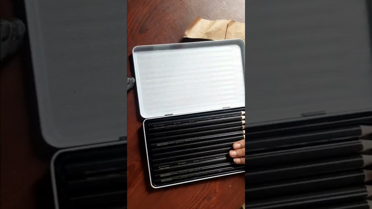 Brustro Fine Art Graphite Pencils Quick Review #shorts