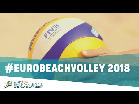 #EuroBeachVolley 2018 is ready to roll in The Netherlands!