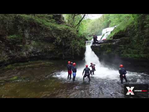 Extreme Wales Canyoning promo video