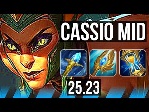 CASSIOPEIA vs ZED (MID) | 14/1/6, Legendary | EUW Master | 25.23
