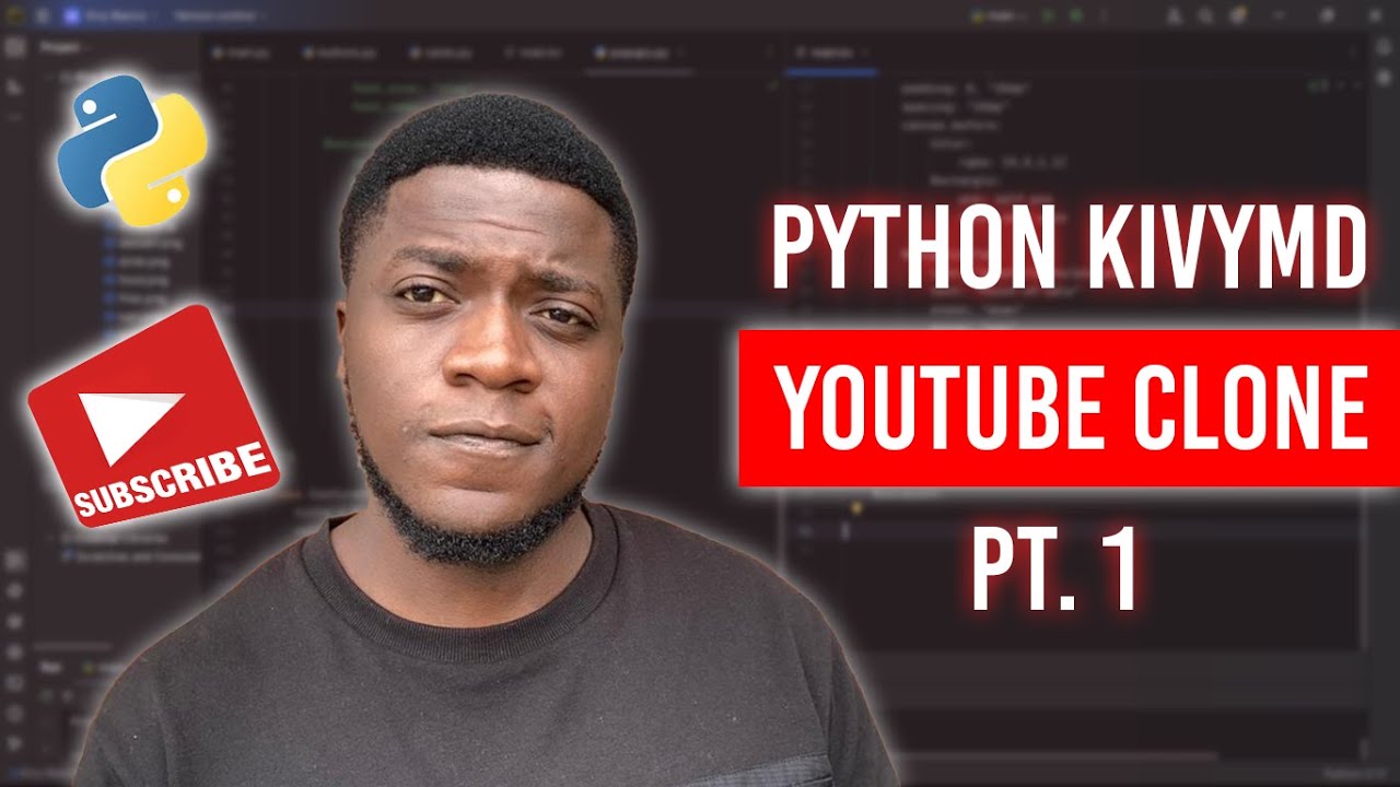 BUILD Your Own YouTube Clone with PYTHON and KivyMD using MYSQL