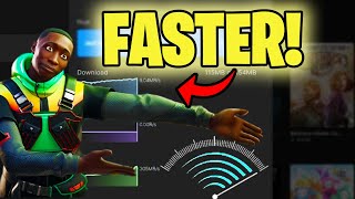 How to download Fortnite FASTER on PC!!! [WORKING 2023]