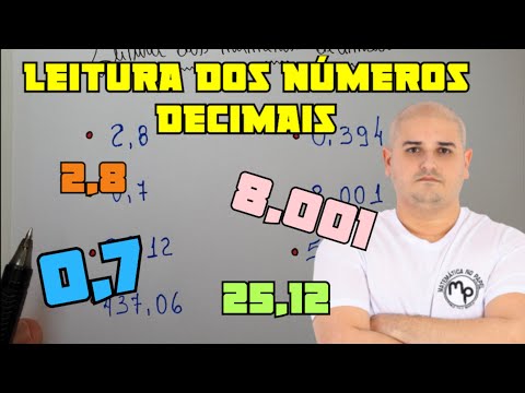 Leitura dos números decimais - Como se lê números decimais